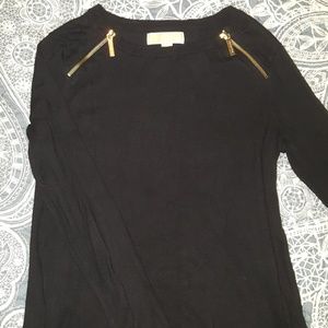 Michael by Michael Kors Tunic Sweater w/ Zippers